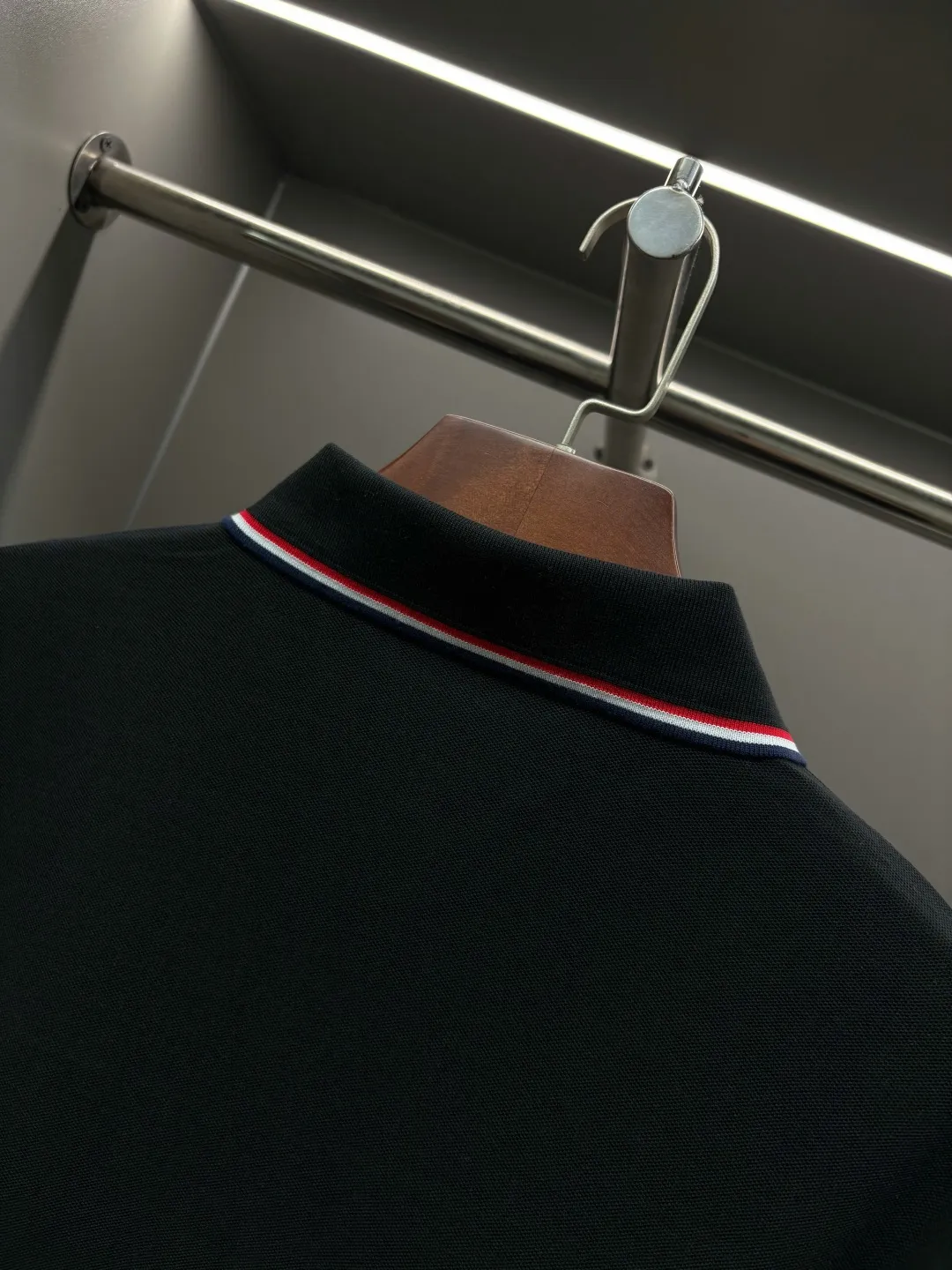 MONCLER New Arrival Polo Same Style 260 ， Factory New Arrival Versatile : Black White Royal Blue Gray Size：S-XXL